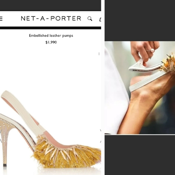 Rochas Runway Slingback Pumps - Picture 2 of 9